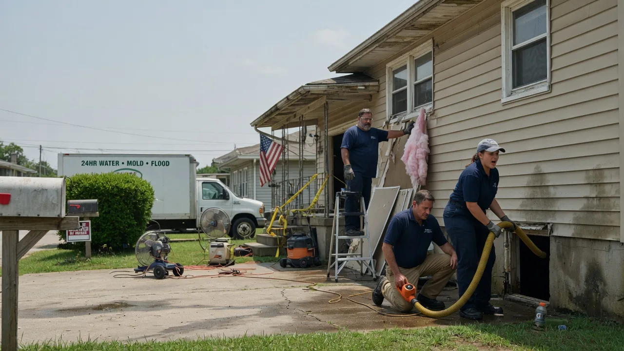 Water Damage Repair in Langley, KY near me